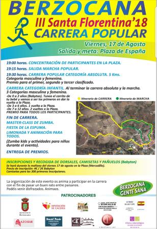 III Santa Florentina - Carrera Popular